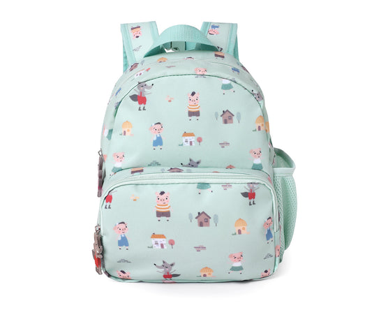 Mochila Infantil Personalizável - The Three Little Pigs
