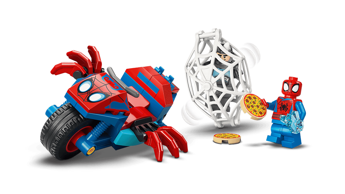 Spidey na sua Mota contra Rhino