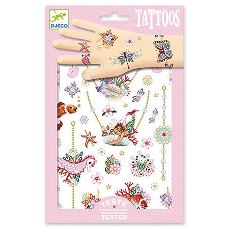 50 Tatuagens com efeito Metalizado - Jóias da Fiona