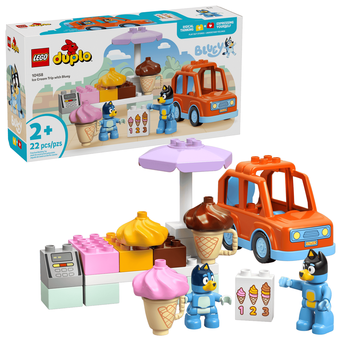 LEGO Duplo Bluey – Passeio para Gelados