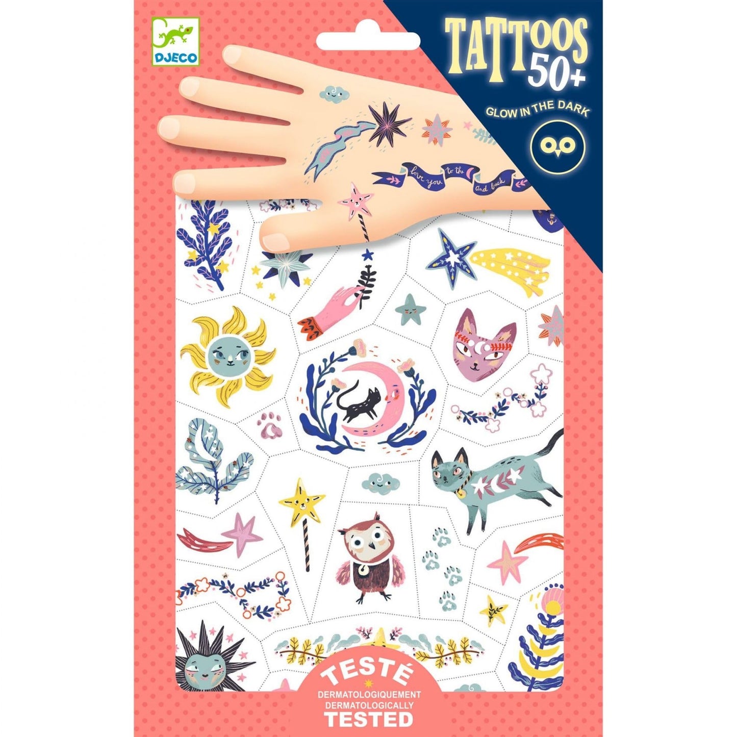 50 Tatuagens Glow in the Dark - Sweet Dreams