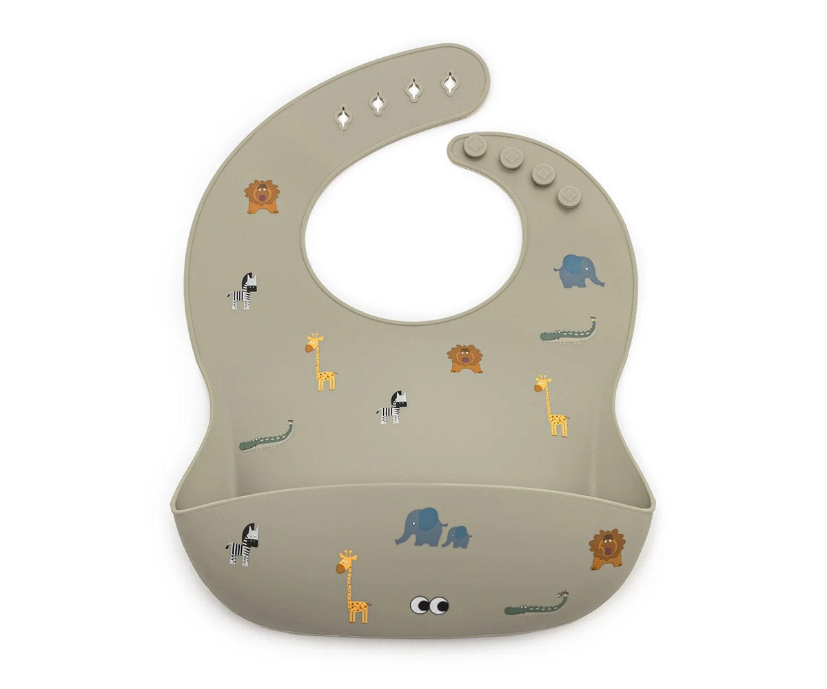 Babete de Silicone - Safari