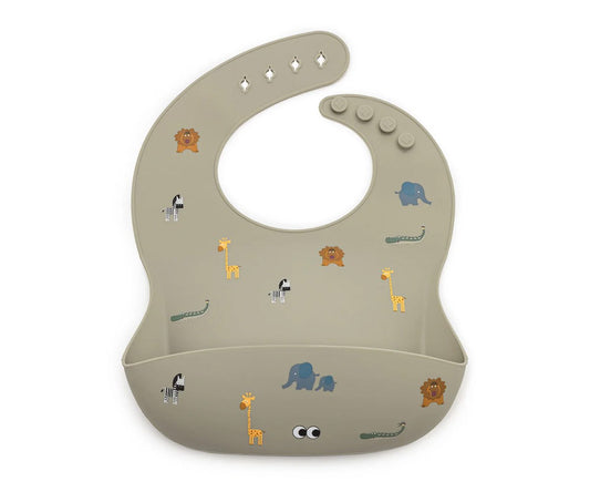 Babete de Silicone - Safari