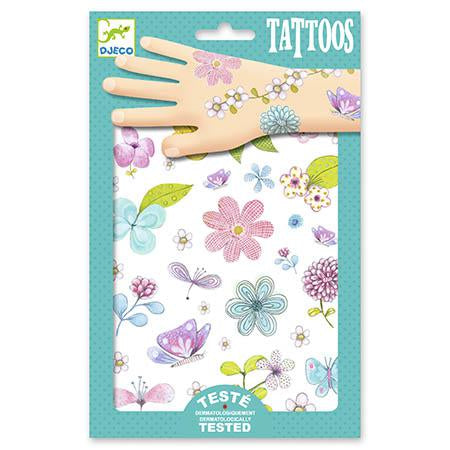 50 Tatuagens com Glitter  - Belas Flores do Campo