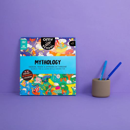 Poster Mitologia com Autocolantes - OMY School