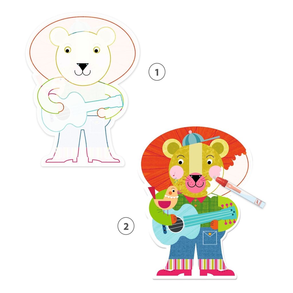 Jogo de Colorir com Água - Animalo-Len