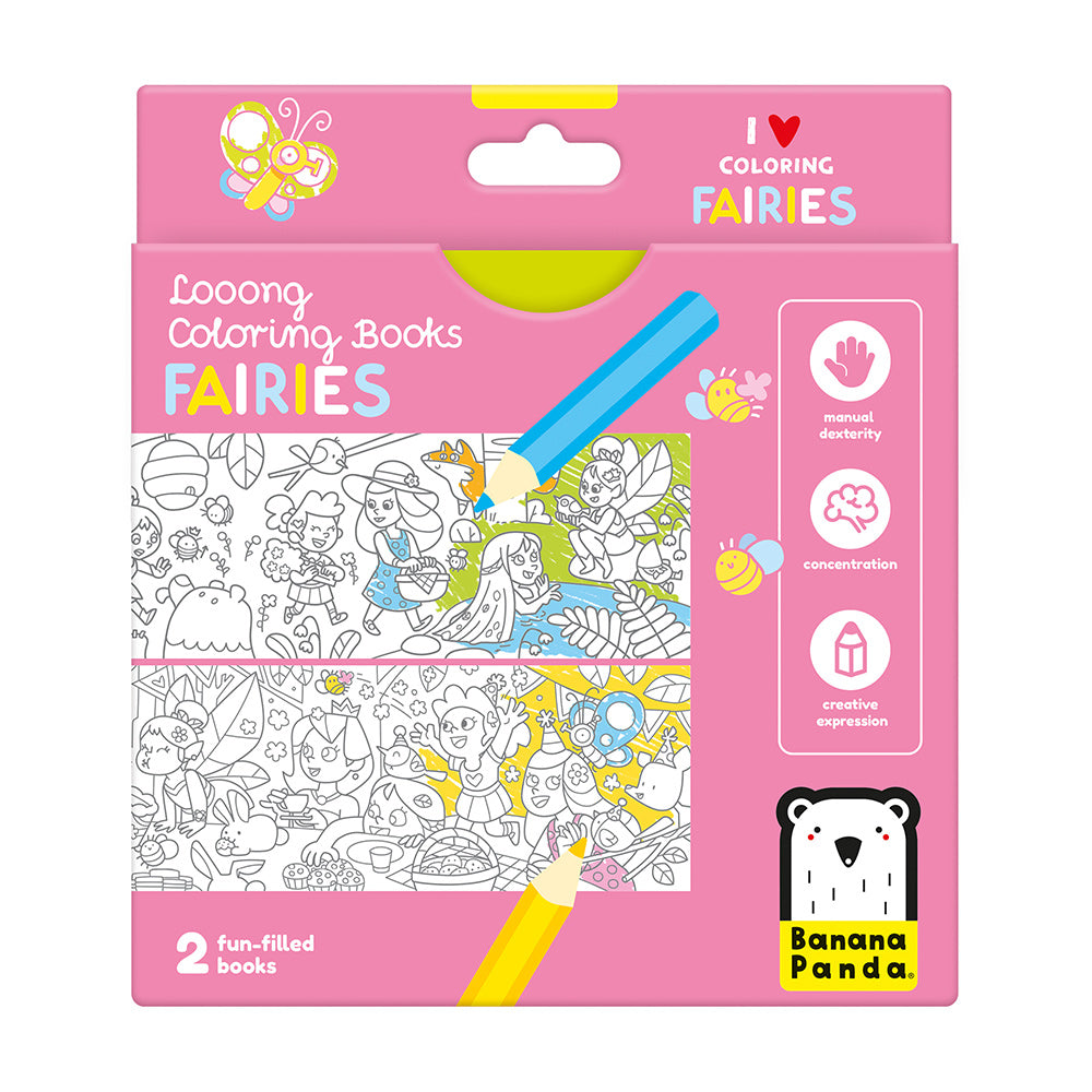 Livro de Pintar Looong - Fadas