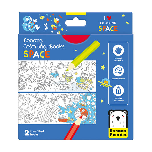 Livro de Pintar Looong - Espaço