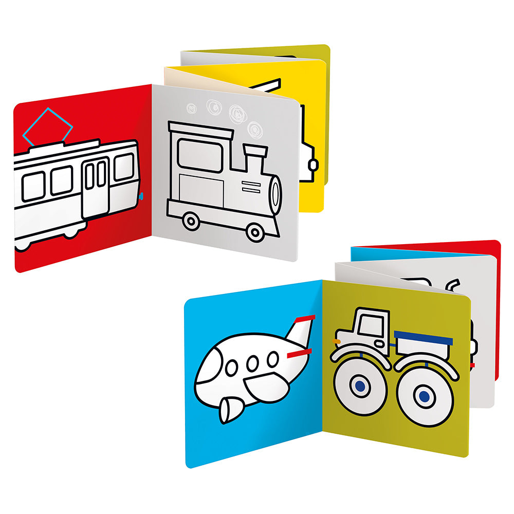 Livro de Pintar Looong - Meios de Transporte