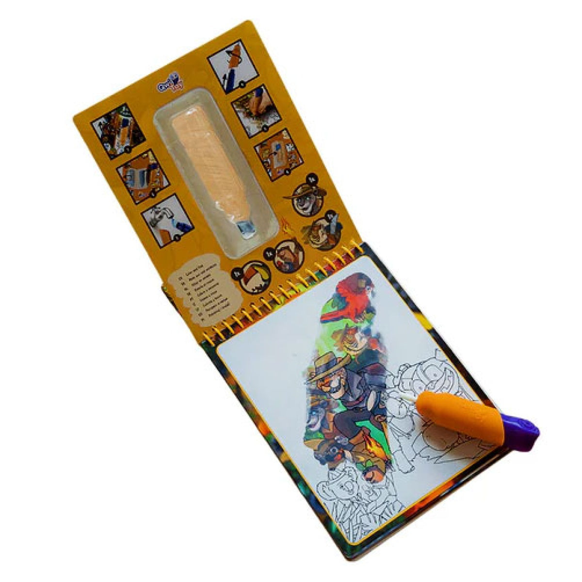 Livro QwiToy 3 em 1 - Hora de Explorar