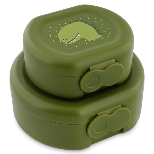 Conjunto de 2 Marmitas com Clip - Mr.Dino