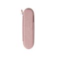 Talheres em Inox com Bolsa de Transporte - Rosa
