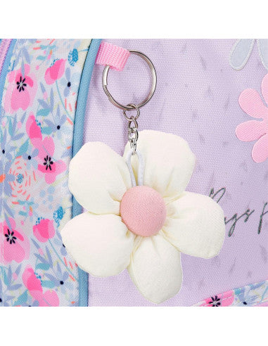 Mochila Compacta de 2 Rodas - Full of Flowers