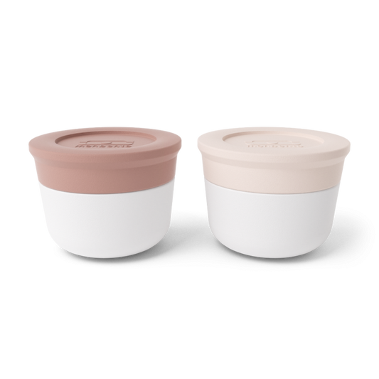 Recipientes para Molhos - Rosa Natural e Moka
