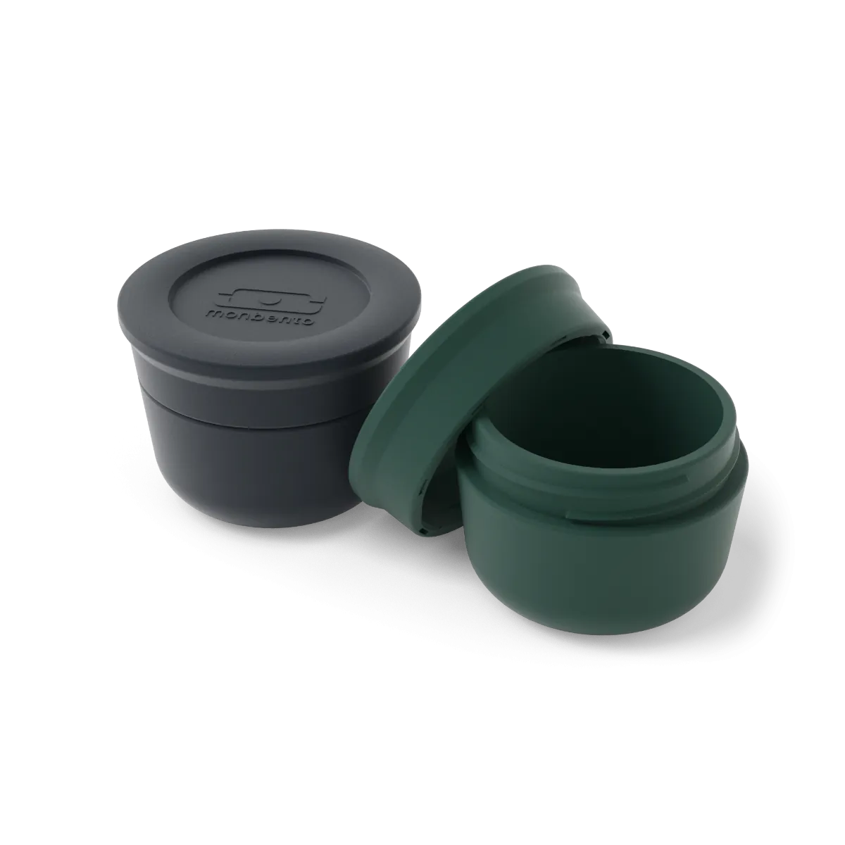 Recipientes para Molhos - Preto e Verde