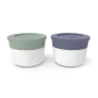 Recipientes para Molhos - Azul e Menta